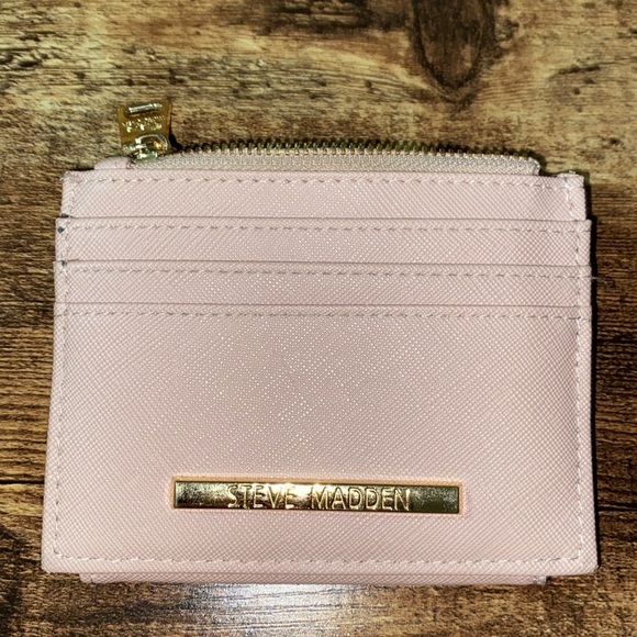 Baby pink/nude Steve Madden Card Holder - Picture 6 of 6